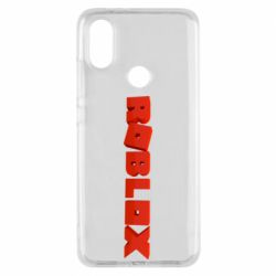 Чохол для Xiaomi Mi A2 Roblox logo 3d - PrintSalon
