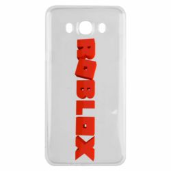 Чохол для Samsung J7 2016 Roblox logo 3d - PrintSalon