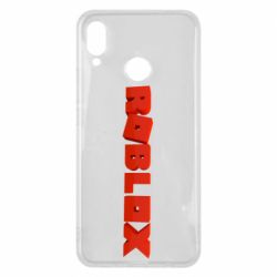 Чохол для Huawei P Smart Plus 2018 Roblox logo 3d - PrintSalon