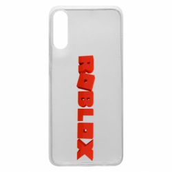 Чохол для Samsung A70 Roblox logo 3d - PrintSalon