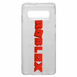 Чохол для Samsung S10+ Roblox logo 3d - PrintSalon