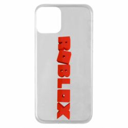 Чохол для iPhone 11 Roblox logo 3d - PrintSalon