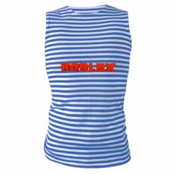 Майка-тільняшка Roblox logo 3d - PrintSalon