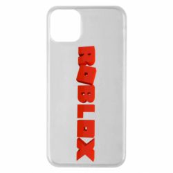 Чохол для iPhone 11 Pro Max Roblox logo 3d - PrintSalon