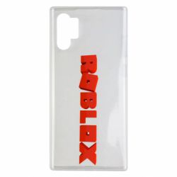 Чохол для Samsung Note 10 Plus Roblox logo 3d - PrintSalon