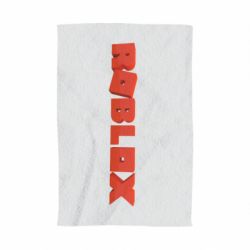 Рушник з принтом Roblox logo 3d - PrintSalon