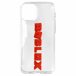 Чохол для iPhone 12 mini Roblox logo 3d - PrintSalon