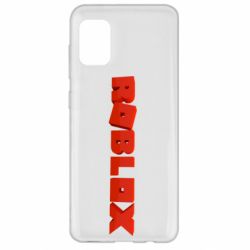 Чохол для Samsung A31 Roblox logo 3d - PrintSalon