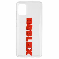 Чохол для Samsung A51 Roblox logo 3d - PrintSalon