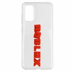 Чохол для Samsung S20 Roblox logo 3d - PrintSalon