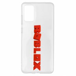 Чохол для Samsung S20+ Roblox logo 3d - PrintSalon