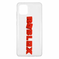 Чохол для Samsung Note 10 Lite Roblox logo 3d - PrintSalon