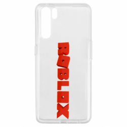 Чохол для Oppo A91 / Reno3Roblox logo 3d - PrintSalon