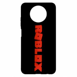 Чохол для Xiaomi Redmi Note 9 5G/Redmi Note 9T Roblox logo 3d - PrintSalon
