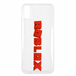 Чохол для Xiaomi Redmi 9a Roblox logo 3d - PrintSalon