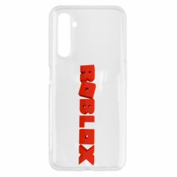 Чохол для Realme 6 Roblox logo 3d - PrintSalon