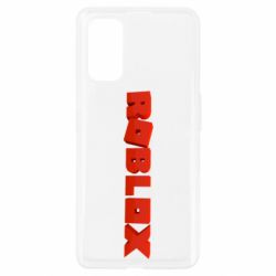 Чехол для Realme 7 Pro Roblox logo 3d