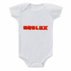 Дитячий бодік Roblox logo 3d - PrintSalon