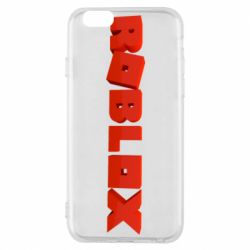 Чохол для iPhone 6/6S Roblox logo 3d - PrintSalon