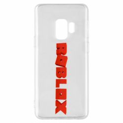 Чохол для Samsung S9 Roblox logo 3d - PrintSalon