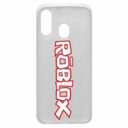 Чохол для Samsung A40 Roblox logo - PrintSalon