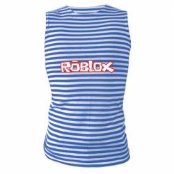 Майка-тільняшка Roblox logo - PrintSalon