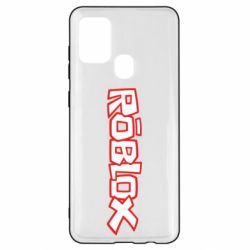Чохол для Samsung A21s Roblox logo