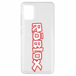 Чохол для Samsung A51 Roblox logo - PrintSalon