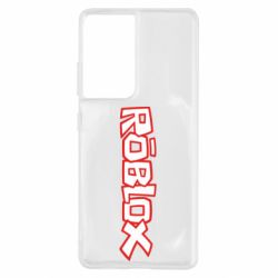 Чохол для Samsung S21 Ultra Roblox logo - PrintSalon