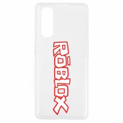 Чехол для Oppo Find X2 Roblox logo