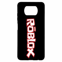 Чохол для Xiaomi Poco X3 Roblox logo - PrintSalon