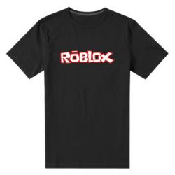Чоловіча преміум футболка Roblox logo - PrintSalon