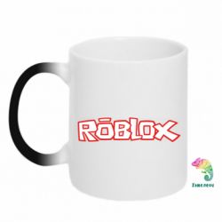 Чашка-хамелеон Roblox logo