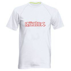 Чоловіча футболка для спорту Roblox logo - PrintSalon