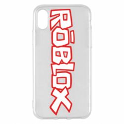 Чохол для iPhone X/Xs Roblox logo - PrintSalon