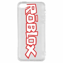 Чохол для iphone 5/5S/SE Roblox logo - PrintSalon