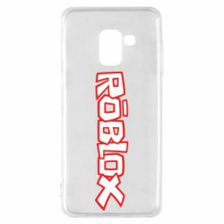 Чохол для Samsung A8 2018 Roblox logo - PrintSalon