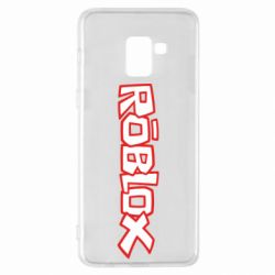 Чохол для Samsung A8+ 2018 Roblox logo - PrintSalon