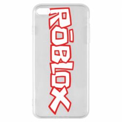 Чохол для iPhone 8 Plus Roblox logo - PrintSalon