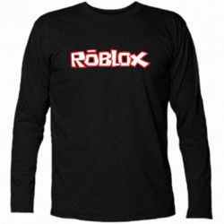 Футболка з довгим рукавом Roblox logo - PrintSalon