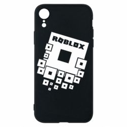 Чехол для iPhone XR Roblox logos