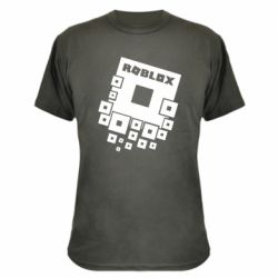 Камуфляжна футболка Roblox logos - PrintSalon