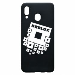 Чохол для Samsung A30 Roblox logos - PrintSalon
