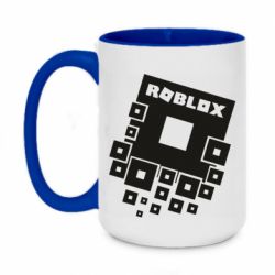 Чашка двокольорова велика Roblox logos - PrintSalon