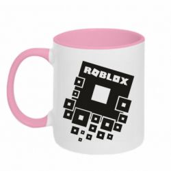 Чашка двухцветная 320ml Roblox logos
