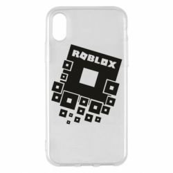 Чохол для iPhone X/Xs Roblox logos - PrintSalon