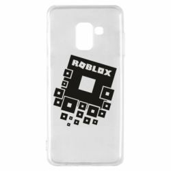 Чохол для Samsung A8 2018 Roblox logos - PrintSalon