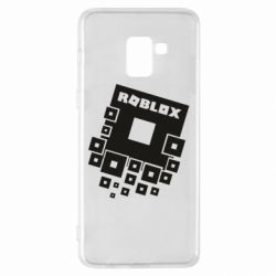 Чохол для Samsung A8+ 2018 Roblox logos - PrintSalon
