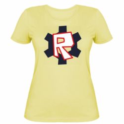 Жіноча футболка Roblox mini logo - PrintSalon