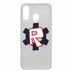 Чохол для Samsung A40 Roblox mini logo - PrintSalon